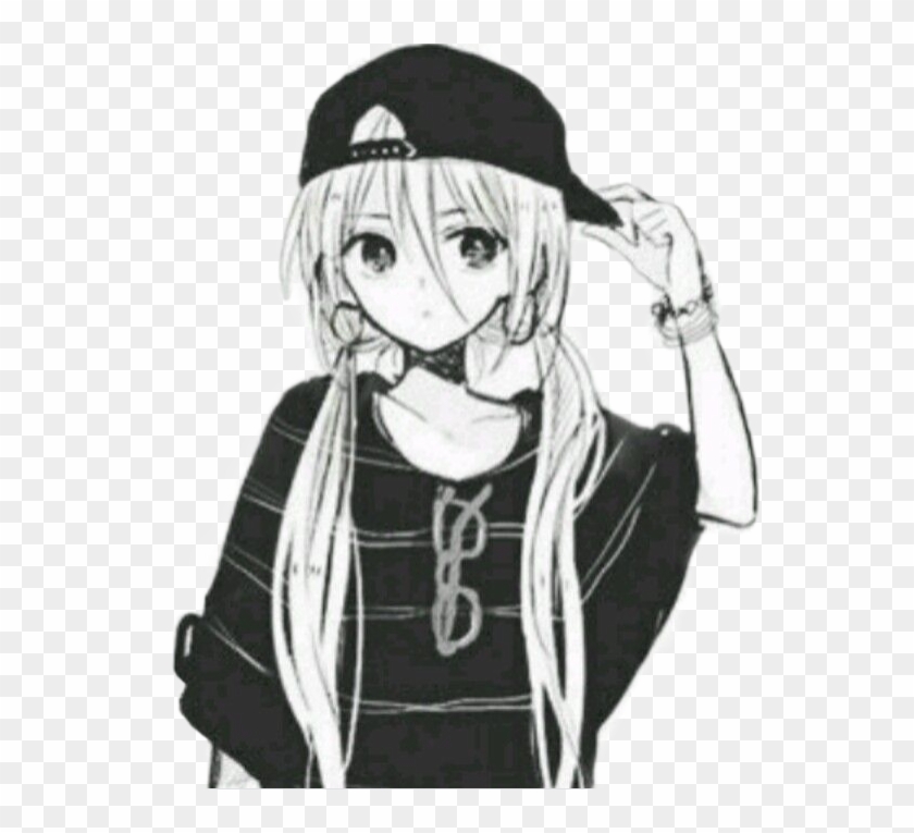 Badgirl Sticker - Anime Bad Girl Png Clipart