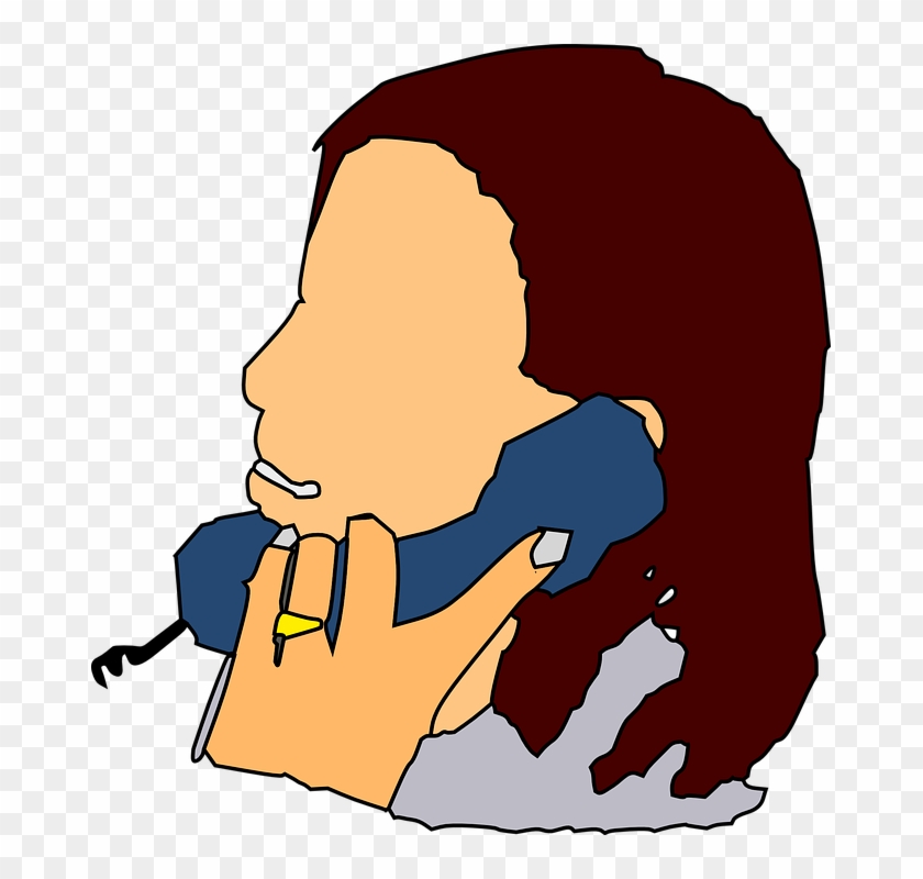 Clipart Of Phone, Animated Phone And Mom Phone - Png Download