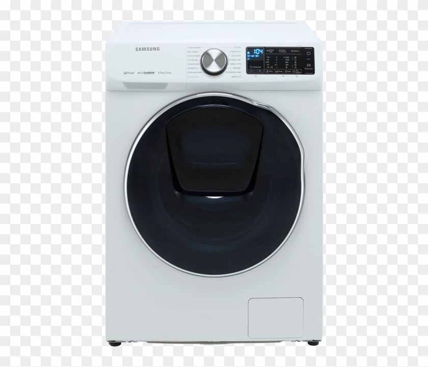 Samsung Quickdrive™ Wd80n645oow 8kg / 5kg Washer Dryer - Samsung Washing Machine With Dryer Clipart #3739825