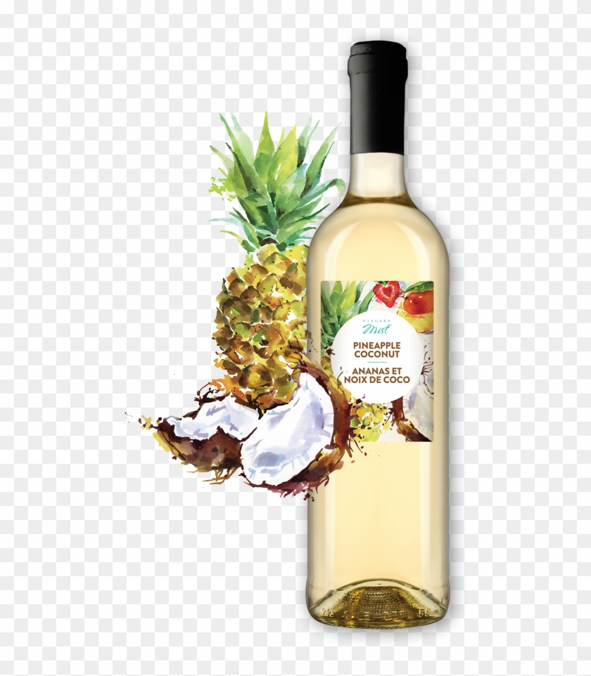 Published Inpine-apple - Pineapple Coconut Wine Clipart