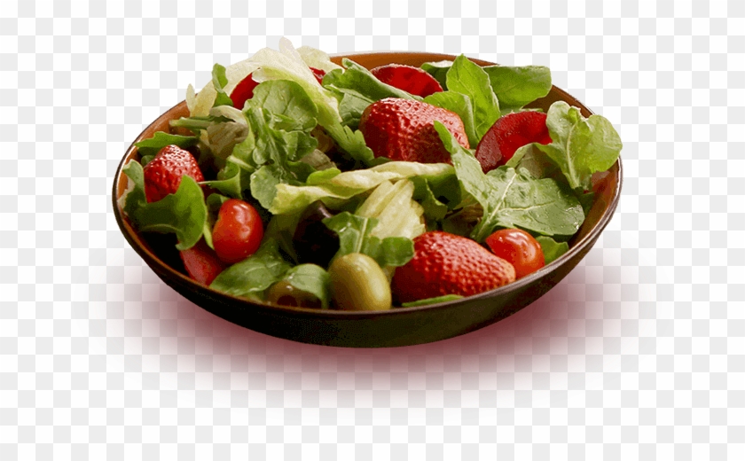 Crispy Wai Wai, Arugula And Strawberry Salad - Fruit Salad Clipart