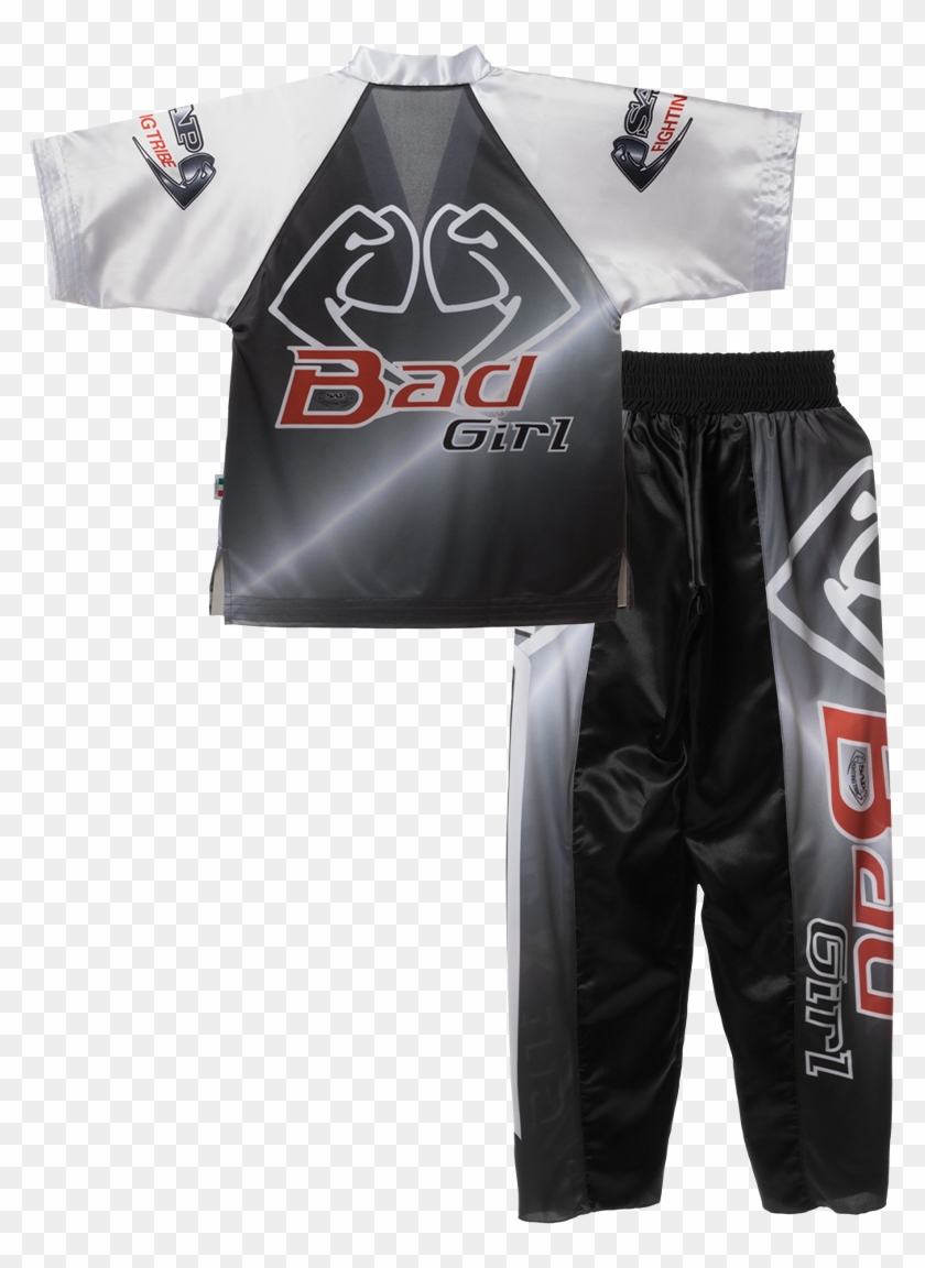 Uniform Badgirl Back Web - Sap Fighting Tribe Shorts Clipart