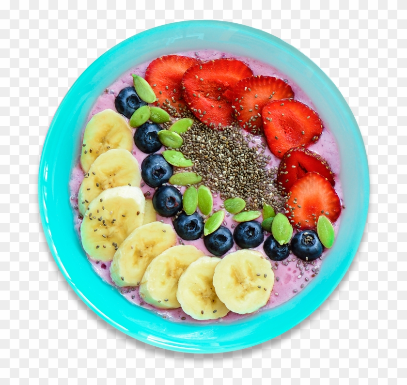 Açaí Bowls - Fruit Salad Clipart #3740411