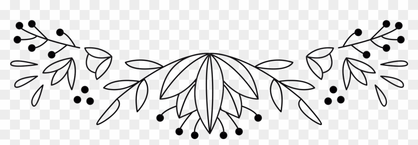 Adornos Para Tarjetas Png - Guias De Flores Para Invitacion Clipart