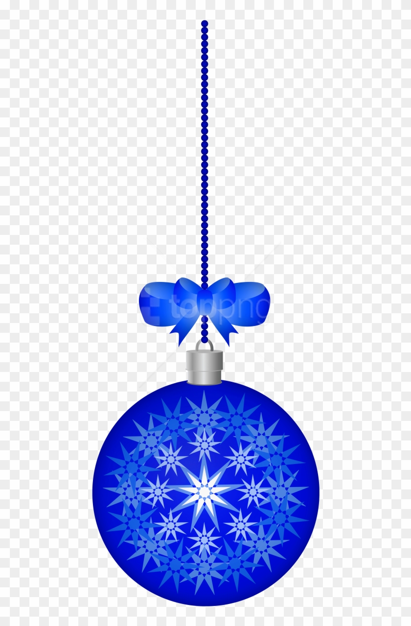 Free Png Download Christmas Ball Blue Transparent Clipart