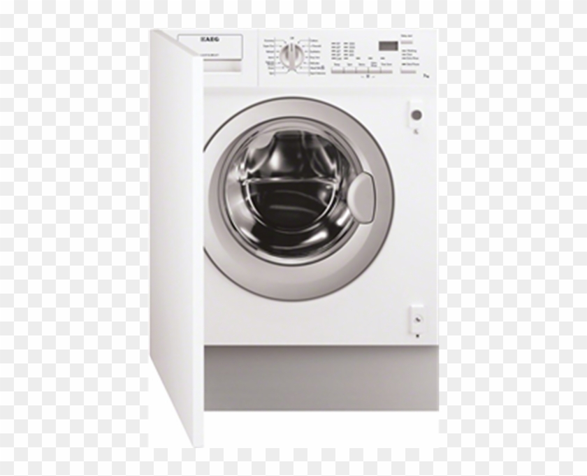 Picture Of Aeg L61271wdbi Integrated Washer Dryer 1200rpm - 7kg Aeg Washing Machine Clipart