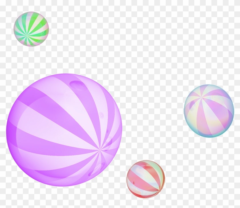 Púrpura C4d Bolas Suspendidas Decoración De Comercio - Circle Clipart