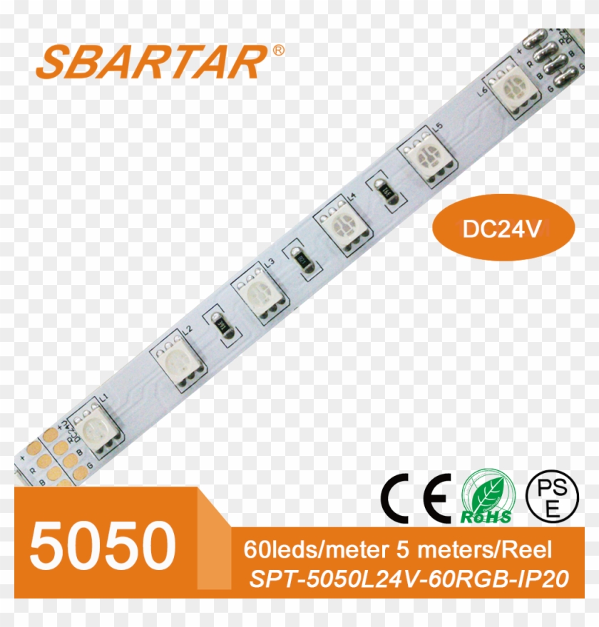 Dc12v 24v 50 50 Rgb Led Strip Ies File - Parallel Clipart