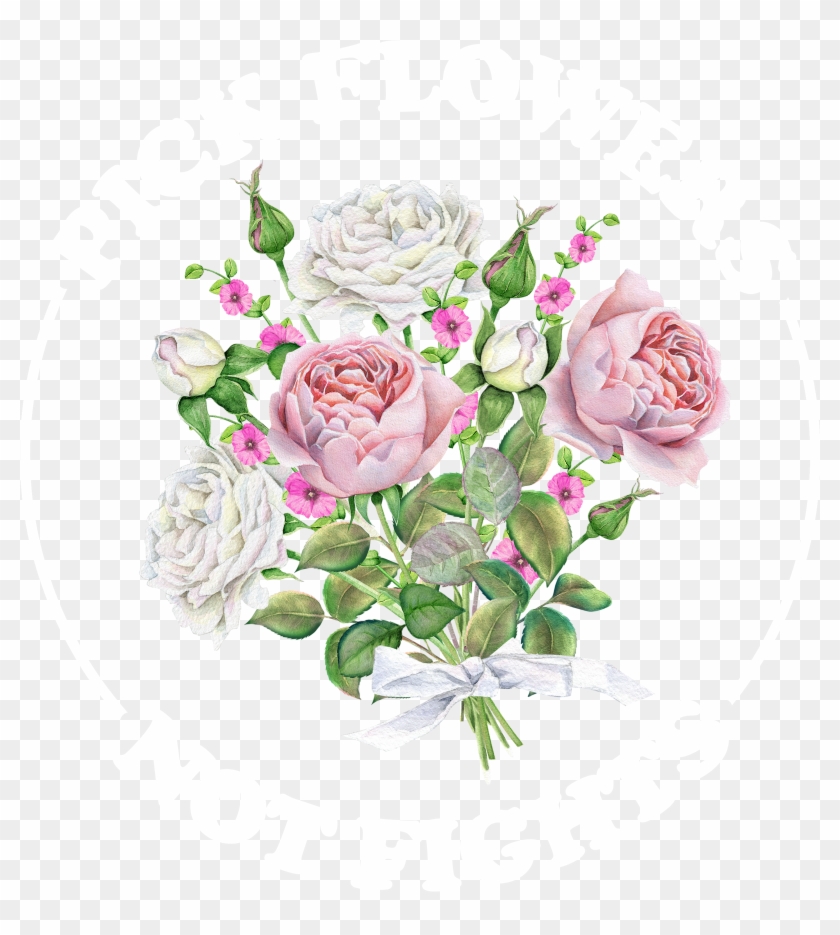 Pick Flowers Not Fights Floral Aesthetic Design - Logotipos De Planificacion De Eventos Clipart #3741783