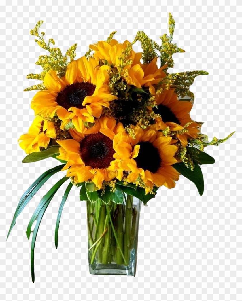 Autumn Sun - Ramo De Flores Naranja Clipart