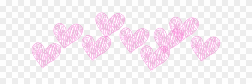 #lovely #girly #hearts #corazones #tiara #3d #whatsapp - Heart Clipart #3741958