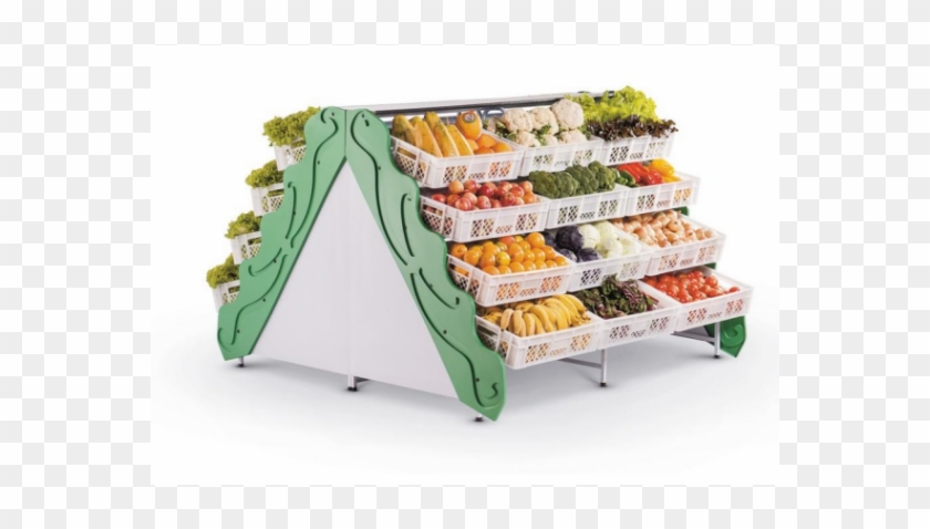 Fruteira Central Sem Kit Espelho 32 Caixas Refrimate - Exhibidores Para Frutas Y Verduras Clipart #3742828