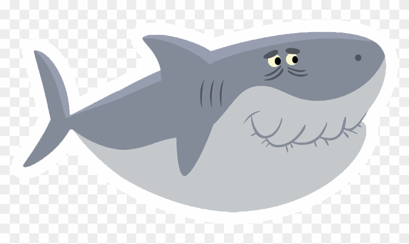 Free Download Tiger Shark Baby Shark Birthday Requiem - Grandpa Shark Clipart