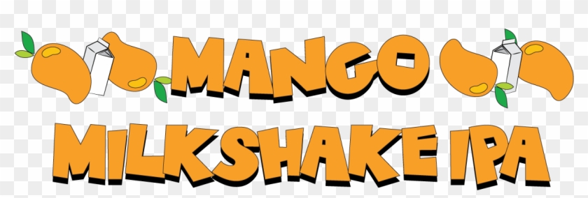 Mango Milkshake Web Logo Clipart
