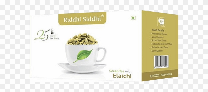 Riddhi Siddhi Elaichi Green Tea - Cup Clipart #3743259