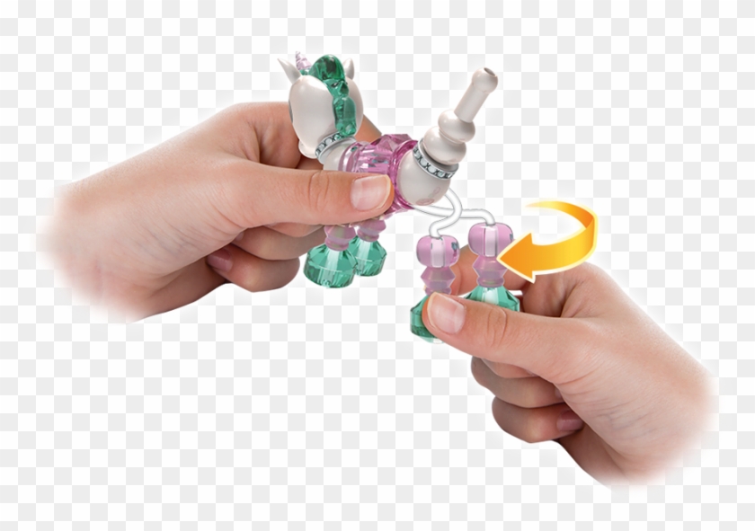 Hold Round Bead And Body Bead Together And Twist The - Water Gun Clipart #3743580