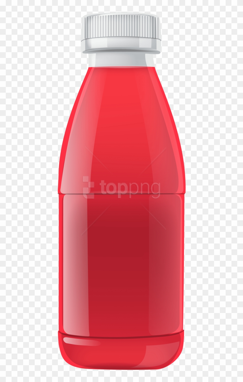 Free Png Download Red Juice Bottle Clipart Png Photo - Juice Bottle Clipart Png Transparent Png