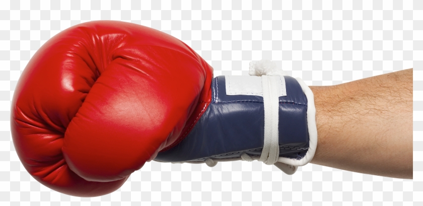 Boxing Vector Box Glove - Brazo Con Guante De Boxeo Clipart #3743713