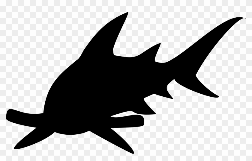 Vector Sharks Wave - Shark Clip Art - Png Download