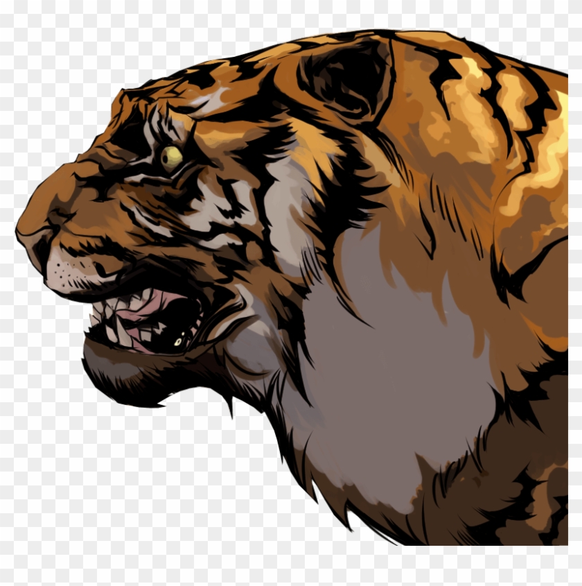 Siberian Tiger Clipart #3743937