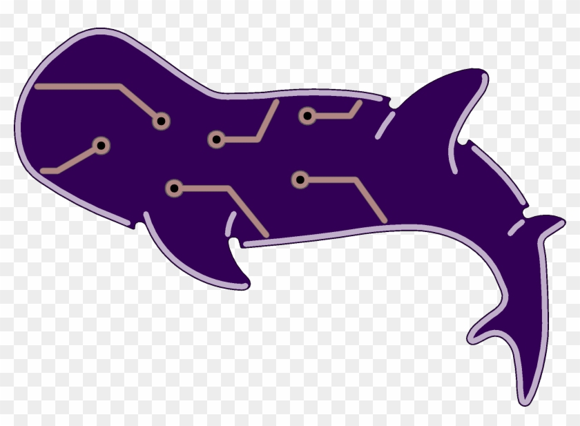 Osh Park Whale Shark Book Mark 101mm X 70mm - Shark Clipart #3744071