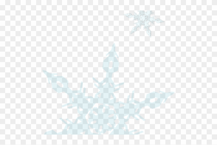 Snowflakes Clipart Picture Frame - Emblem - Png Download #3744090