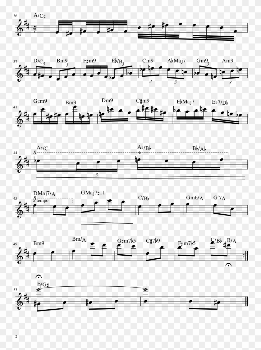 O Farol Que Nos Guia Sheet Music Composed By Hermeto - Christmas Canon Piano Sheet Music Musescore Page 4 Clipart