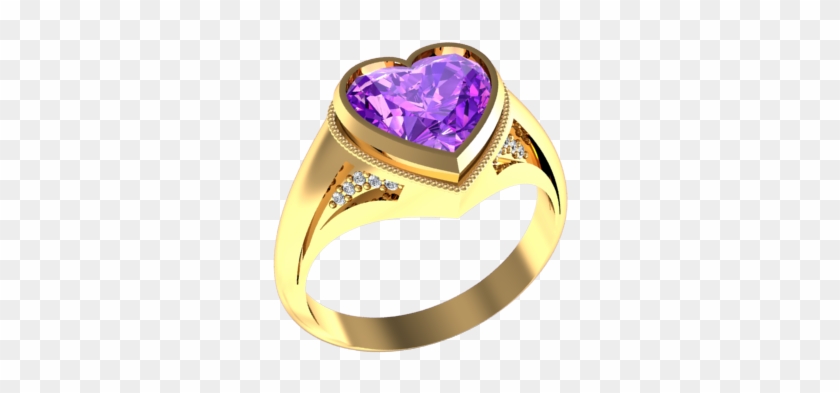 Anillo Corazon - Pre-engagement Ring Clipart #3744218