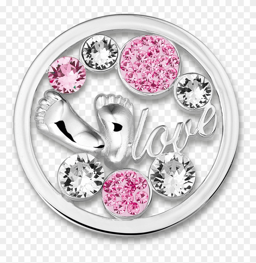 Babyfeet Light Pink Stainless Steel Open Disc With - My Imenso Mother&child Clipart #3744326