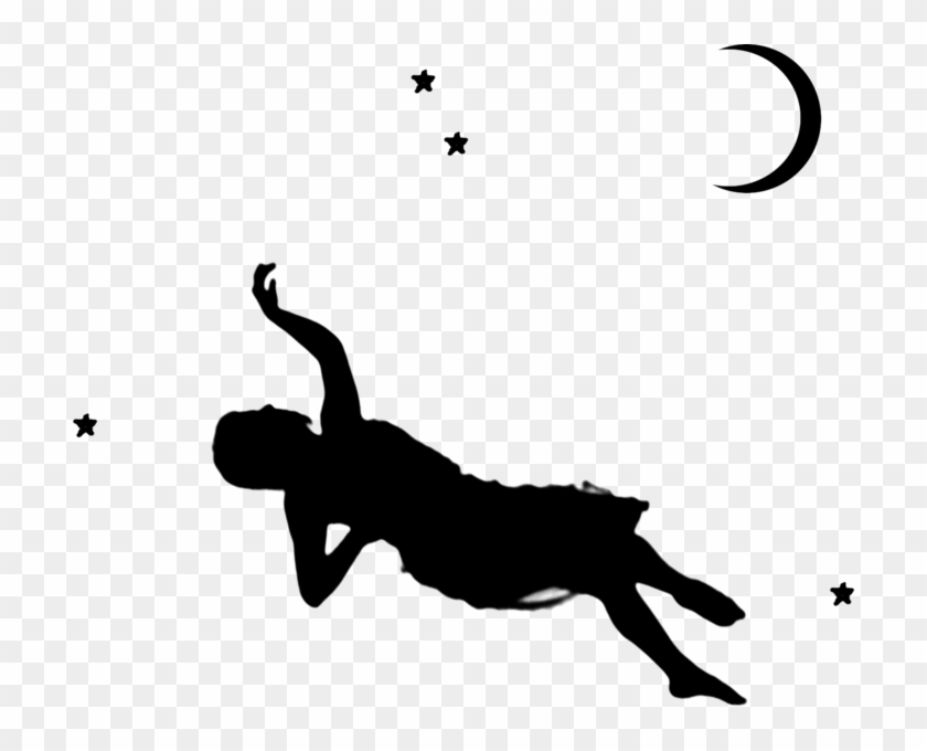 Woman Falling Png - Silhouette Of Woman Falling Clipart