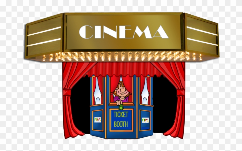 Row 9 Seat - Cinema Marquee Png Clipart #3744701