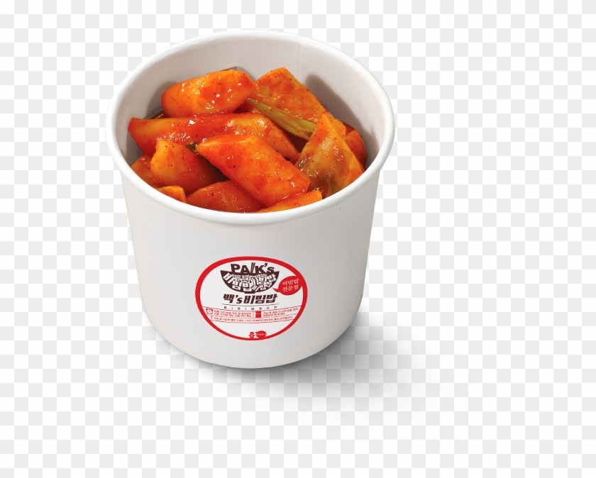 Spicy Korean Rice Cake $4 - Paik's Bibim Menu Singapore Clipart #3744705