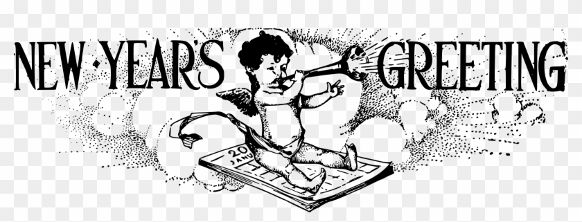 This Free Icons Png Design Of New Years Greeting Clipart #3744741