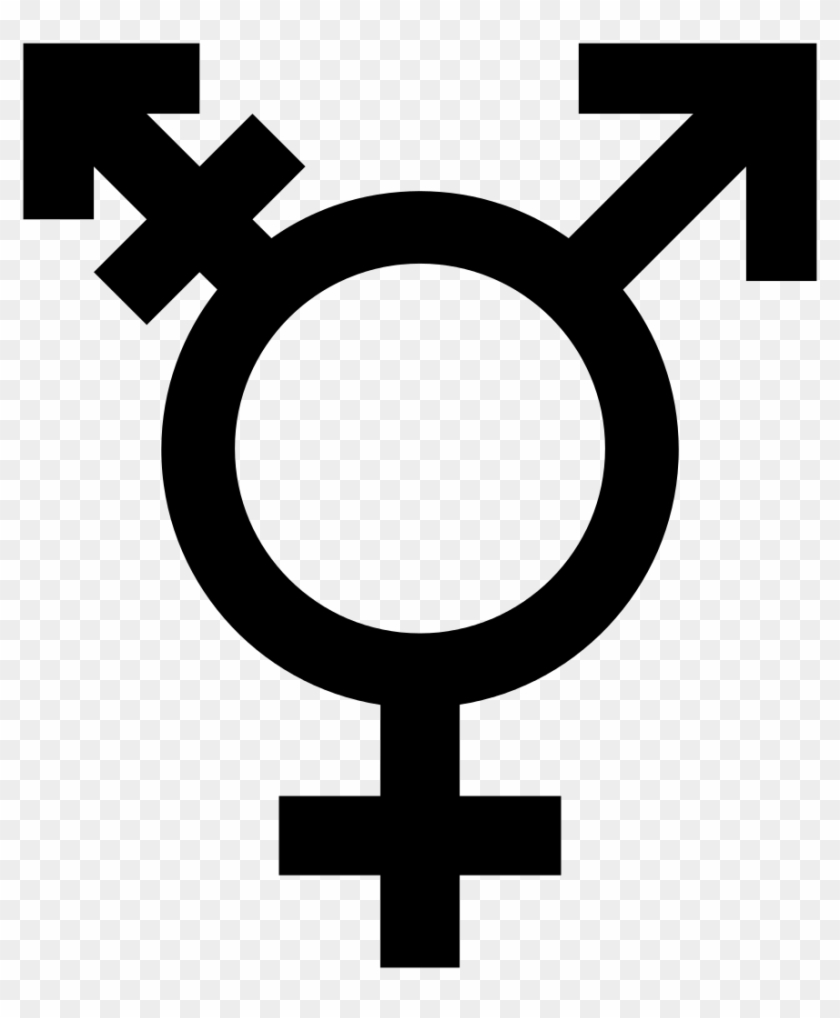 'girl Or Boy' And Falling - Symbol Transgender Clipart
