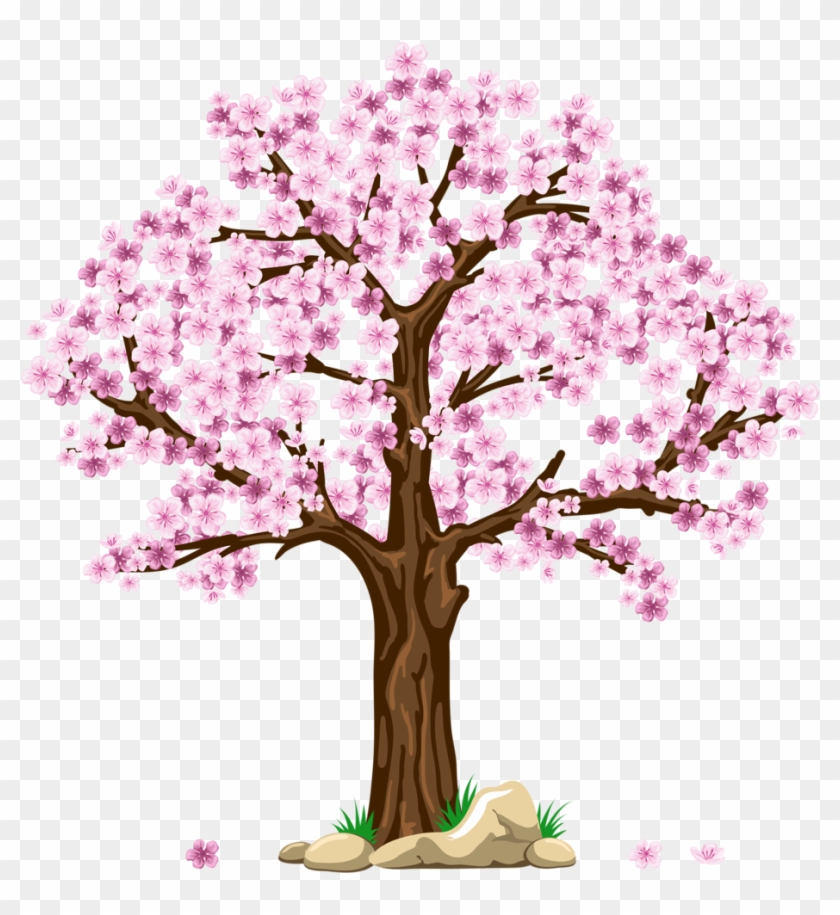 Tree Silhouette Roots At Getdrawings - Trees In 4 Seasons Clipart