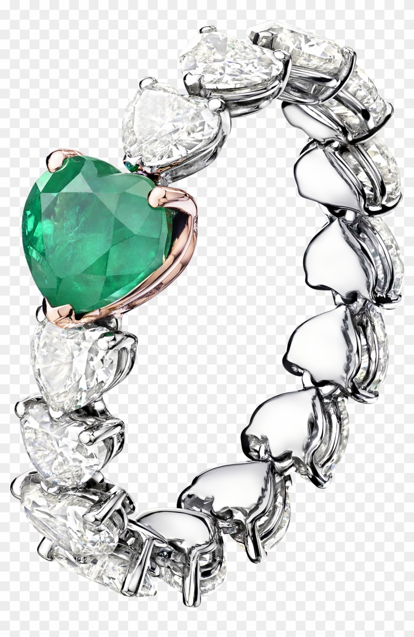 Png Library Library White And Pink Gold Diamond Joyas - Grisogono Cuore Clipart