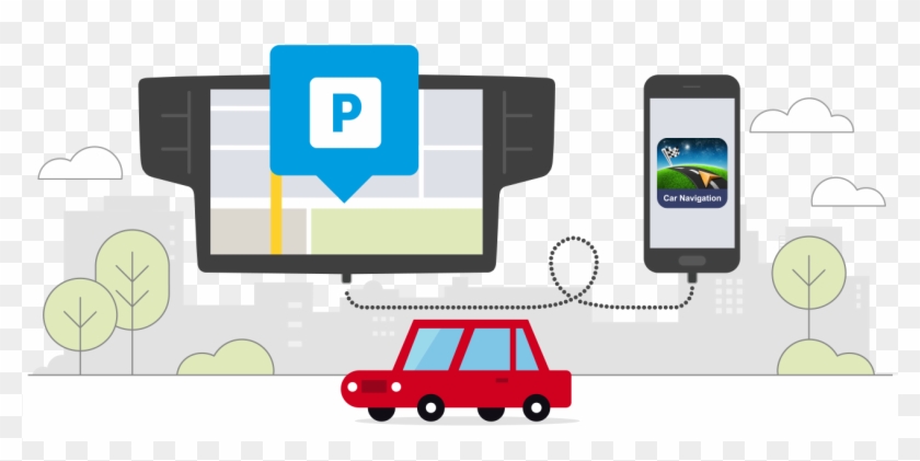 We Know 60 Million Parking Places Where You Can Leave - Iphone Clipart