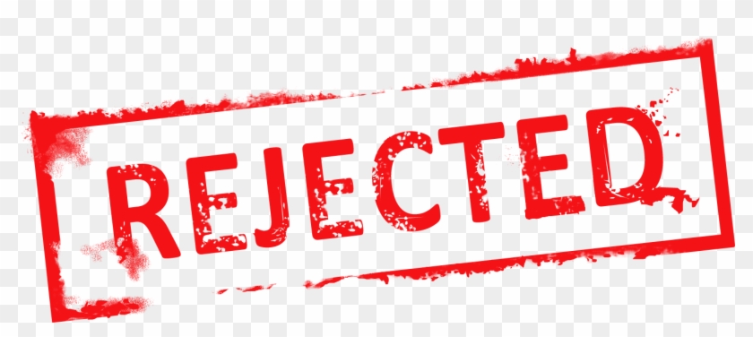 Rejected Stamp Clipart Cookie - Reject Clip Art Png Transparent Png #3745333