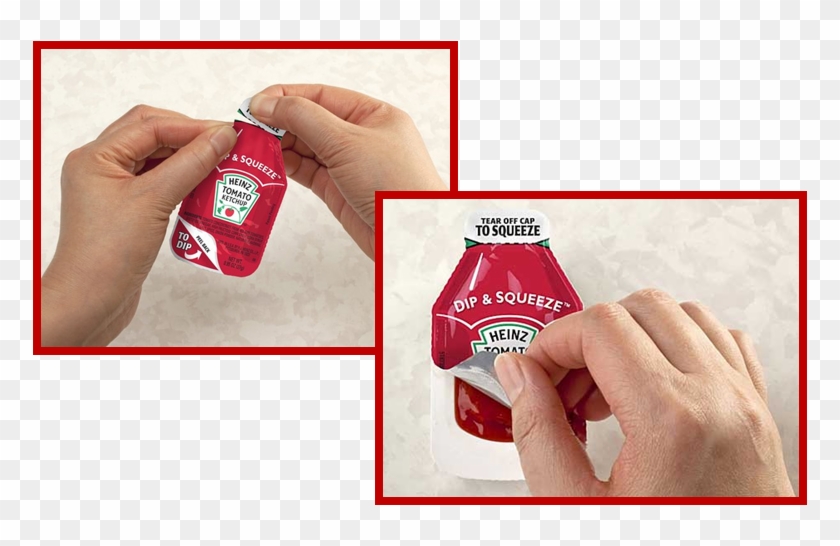 Launched - New Heinz Ketchup Packet Clipart