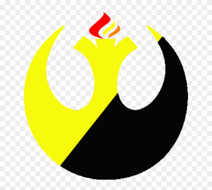 Libertarian Rebel Alliance Symbol - Emblem Clipart #3745701