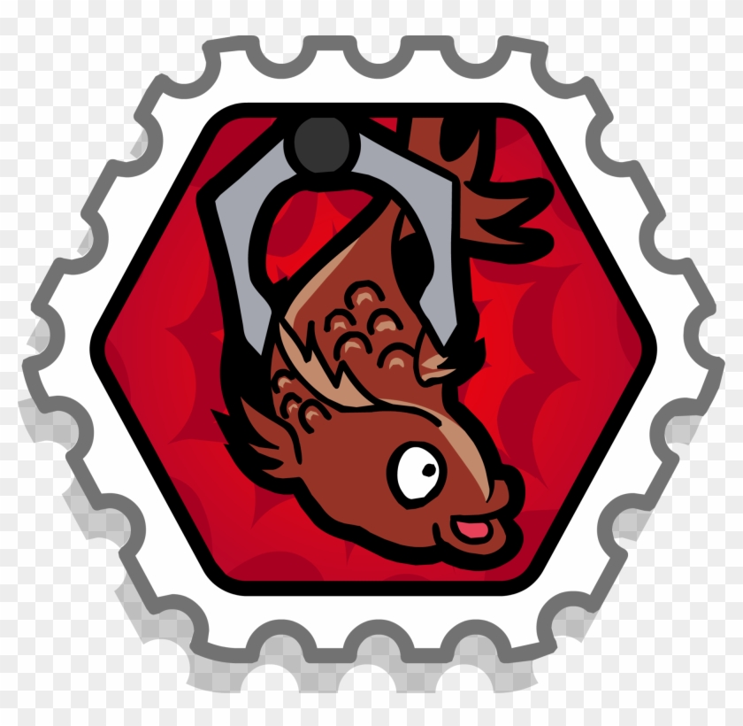 Club Penguin Ace Pilot Stamp Clipart , Png Download - Club Penguin Ice Fishing Shock King Transparent Png #3745803