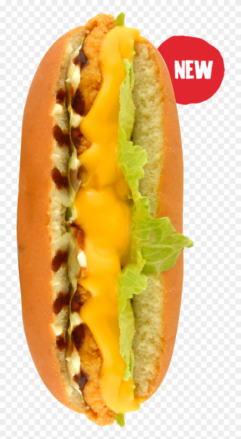 Crispy Chicken - Chili Dog Clipart