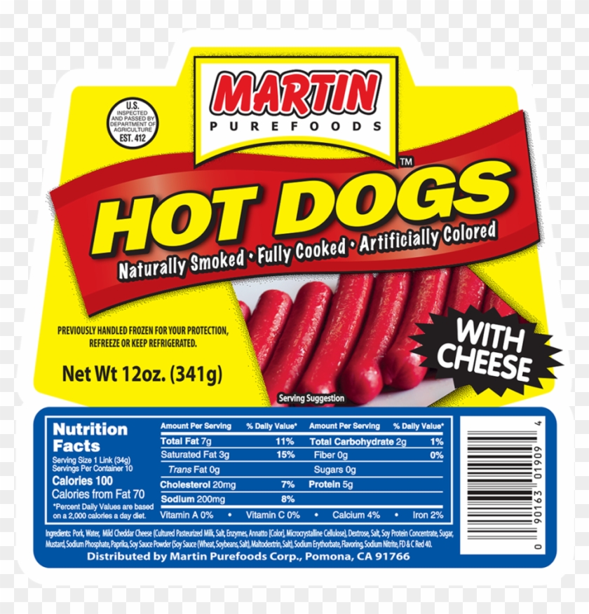 Pinoy Spaghetti With Hot Dogs - Martin Purefoods Clipart #3746362