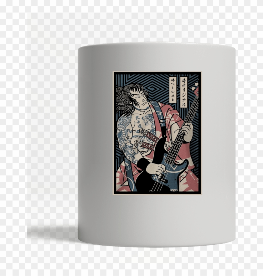 Bassist Samurai Clipart #3746470