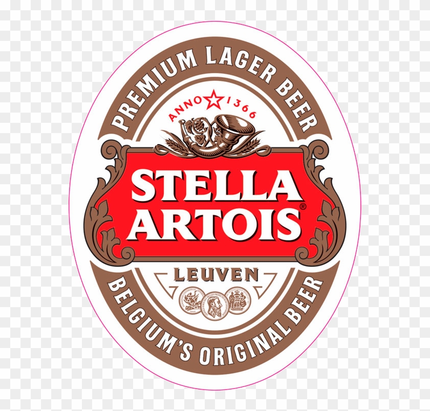 Rotulo Stella Artois Png - Label Clipart #3746616
