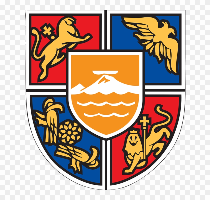 Coat Of Arms, Armenia, Emblem, Symbol, Shield, Armenian - Armenian Coat Of Arms Clipart #3746964