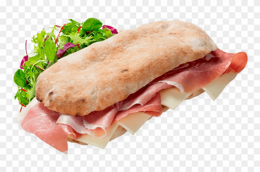 Italsandwich Superciabatta - Baguette Cotto E Formaggio Clipart #3747213