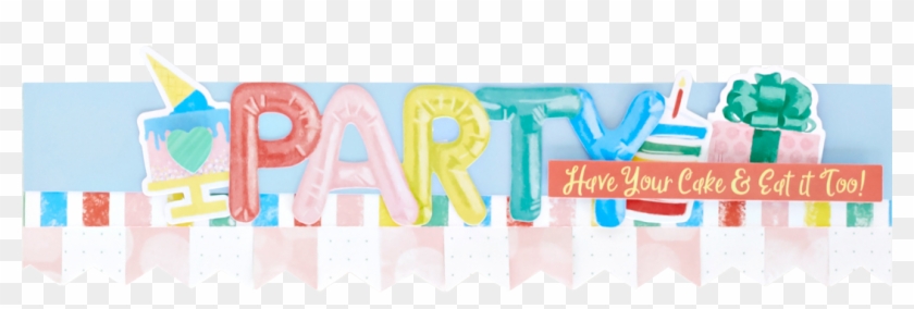 Happy Birthyay Border Creative Memories - Art Clipart
