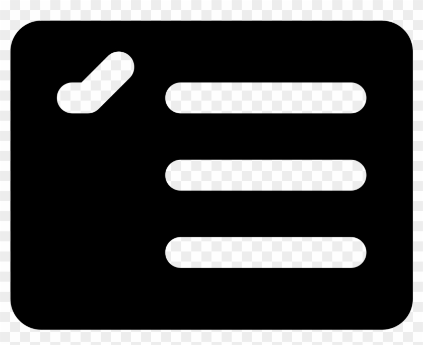 Tasklist Icon - Sign Clipart