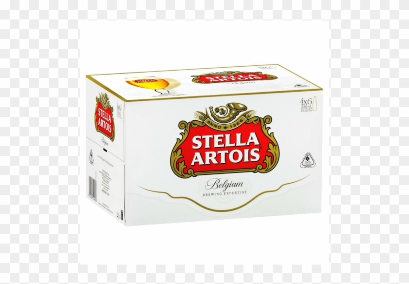 Stella Artois Beer Case 24x330ml Bottles Bottled In - Stella Artois Cidre Logo Clipart #3747285
